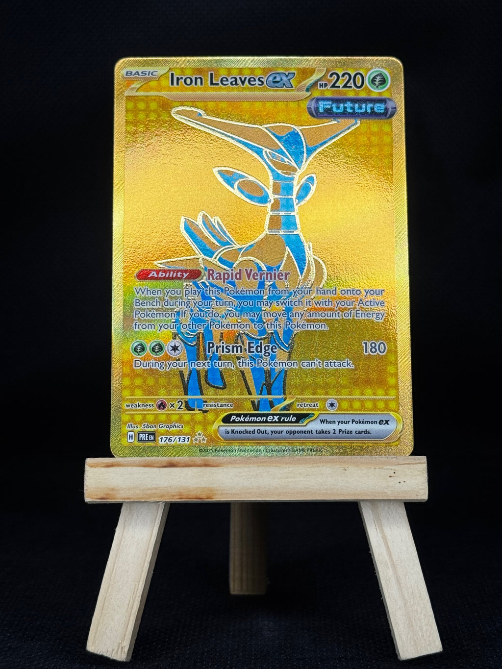 SV: Prismatic Evolutions #176/131 Iron Leaves ex