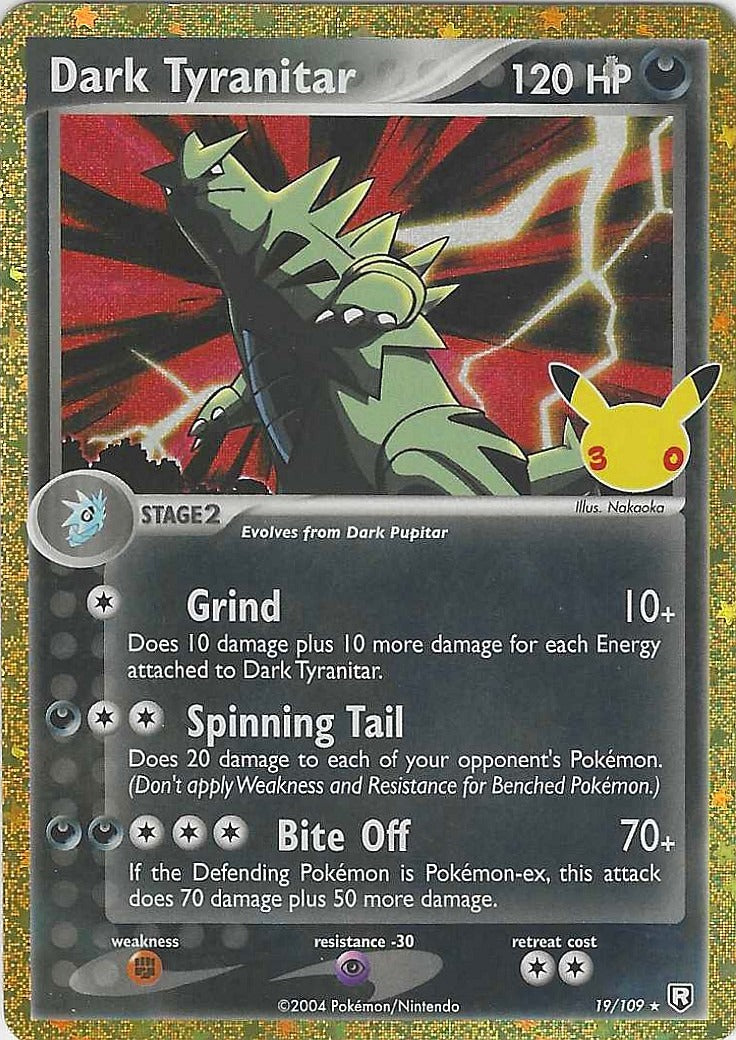 ME: 30th Celebration Classic Collection #19/109 Dark Tyranitar