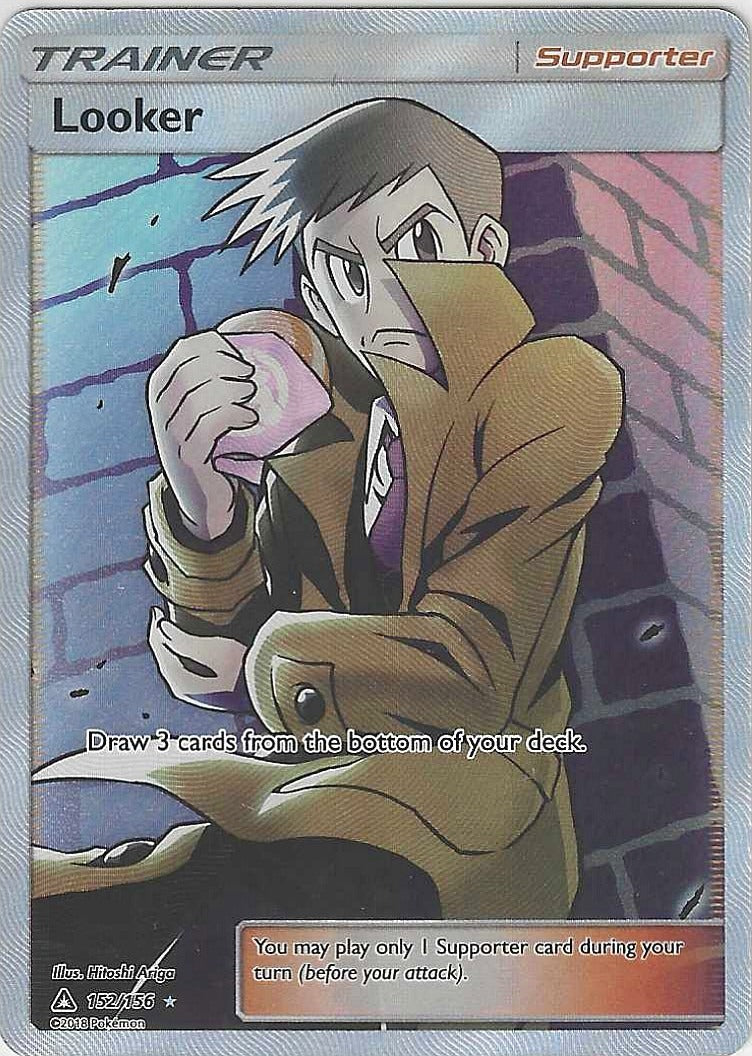 2018 SM - Ultra Prism Looker (Full Art) #152/156 Near Mint or Better