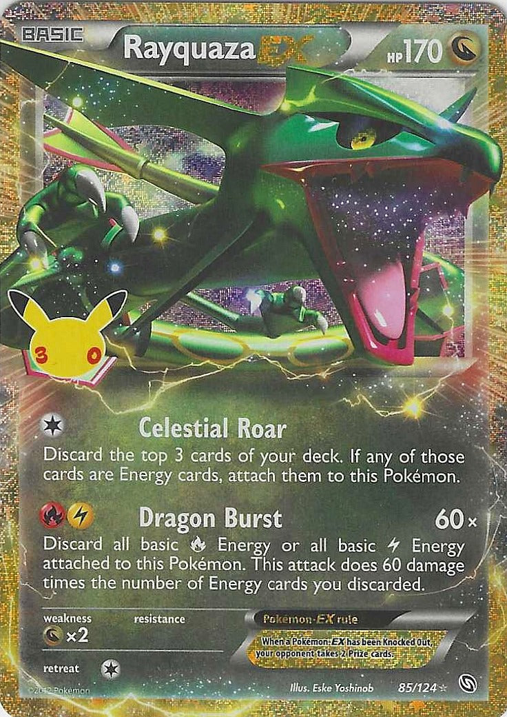 ME: 30th Celebration Classic Collection #85/124 Rayquaza EX